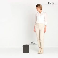 Beste recensies van 👍 Brabantia NewIcon Prullenbak - 5 L - Metallic Mint 🎁 -Bosch verkoop 550x484 3