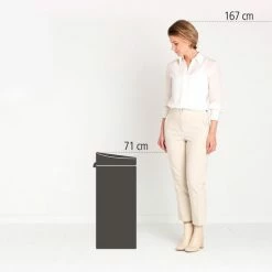 Coupon 🧨 Brabantia Touch Bin Prullenbak - 30 L - Pine Green 🥰 -Bosch verkoop 550x487 6