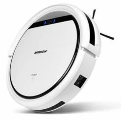 Promo 🧨 MEDION MD18500 - Robotstofzuiger - Tot 90 Min. Bedrijfstijd - Zelfstandig Opladen - Timer ⭐ -Bosch verkoop 550x496 2