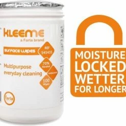 Goedkoop 👍 Schoonmaakdoekjes - Ontsmettingsdoekjes - Desinfectiedoekjes - Desinfectie Doekjes - KleenMe - Alcohol Doekjes - Alcoholdoekjes - Allesreiniger Zachte Antibacteriële Alcohol Wipes- 100 Doekjes - Met Dispenser - 70% Alcohol - 185 X 110mm 🔥 -Bosch verkoop 550x500 5