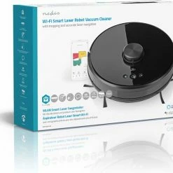 Korting 🛒 Nedis Robotstofzuiger Laser Navigatie | Wi-Fi | Capaciteit 0.6 L | Gebruiksduur: 120 Min | Android™/IOS 👍 -Bosch verkoop 550x501