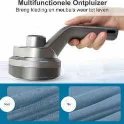 Begroting ❤️ PureGoods Elektrische Pluizenverwijderaar – Ontpluizer - Pluizenroller - Draadloos - 90 Minuten Non-stop Gebruiken - Grijs ✔️ -Bosch verkoop 550x507 1
