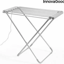 Flash-uitverkoop 💯 INNOVAGOODS 100W GRIJS Opvouwbaar Elektrische Droogrek (6 Stangen) 🌟 -Bosch verkoop 550x509 3