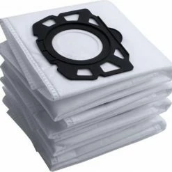 Flash-uitverkoop 🥰 Europefans 5x Stofzuigerzakken Karcher WD4 WD5 WD6 & MV4 MV5 MV6 Vlies Zakken Stofzuiger Stofzakken 🧨