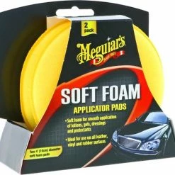 Aanbiedingen 🔥 Meguiars X3070 Gold Class High Tech Applicator Pad (Soft Foam) - 2 Pack 💯