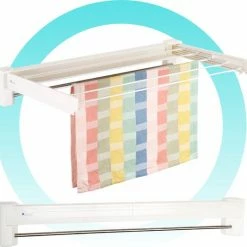 Kopen 🤩 Powarkleen - Wanddroogrek - Ophangbaar - Inklapbaar 🌟