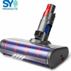 Coupon 🔥 SYproducts Stofzuiger Mondstuk Zuigmond Voor Dyson Steelstofzuiger - LED Licht - Wasbaar - Geschikt Voor Dyson Stofzuiger V7 / V8 / V10 / V11 En V15 Series ⭐