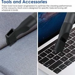 Nieuw 👏 Uten - Steelstofzuiger Met Snoer - Krachtige Zuigkracht - 0.8L Inhoud - Stofzuiger 3 In 1 - Flexibel - Voor，Tapijt，Huisdier Haren - Grijs/blauw 🛒 -Bosch verkoop 550x525 5