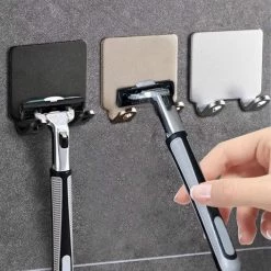 Groothandel 🎉 *** 2x Premium Zwart Kleurig Scheermeshouder - Scheren - Opbergen - Veilig - Van Heble® *** ⭐