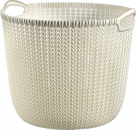 Beste Pirce π Curver Knit Opbergmand - Rond - 30l - Wit π€© 1 Beste Pirce π Curver Knit Opbergmand - Rond - 30l - Wit π€©