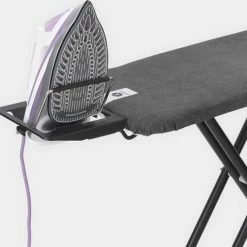 Uitgang 🌟 Brabantia Strijkplank A Met Strijkijzerhouder - 110 X 30 Cm - Denim Black 💯 -Bosch verkoop 550x531