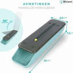 Kopen ⌛ Nizami Goods Nizami Eierdoos - Koelkast Organizer - Eierhouder - Datum Indicator - Stapelbaar - Groen 🔔 -Bosch verkoop 550x531 3