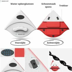 Goedkoop 🛒 QiQi Magnetische Ramenwasser - Vanaf 15mm Tot 24mm Ramen - Magnetische Raamwisser Dubbel Glas ✔️ -Bosch verkoop 550x535 11