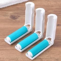 Uitgang 👏 Merkloos Wasbare Reis Kleding Roller - Kleefroller - Haarroller - Stofroller - Pluizenroller Voor Kleren - Portable ❤️ -Bosch verkoop 550x535 7