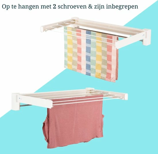 Kopen ๐คฉ Powarkleen - Wanddroogrek - Ophangbaar - Inklapbaar ๐ 8 Kopen ๐คฉ Powarkleen - Wanddroogrek - Ophangbaar - Inklapbaar ๐ - Afbeelding 8