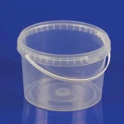 Coupon 🔥 Voervoorvis 5,5 Liter Emmers - Transparant Met Deksel (10 Stuks) 😀