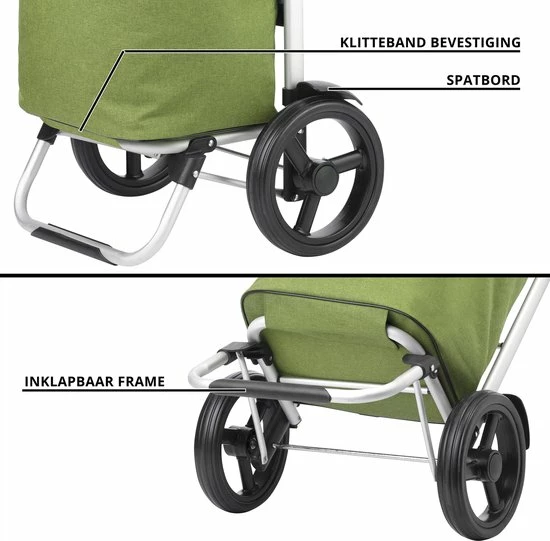 Coupon ๐ฏ Shoppingcruiser ® ‘Allround’ Boodschappentrolley | Boodschappenwagen Met Koelvak | Afneembare Schoudertas | Waterafstotend | Groen ๐ฅ 7 Coupon ๐ฏ Shoppingcruiser ® ‘Allround’ Boodschappentrolley | Boodschappenwagen Met Koelvak | Afneembare Schoudertas | Waterafstotend | Groen ๐ฅ - Afbeelding 7