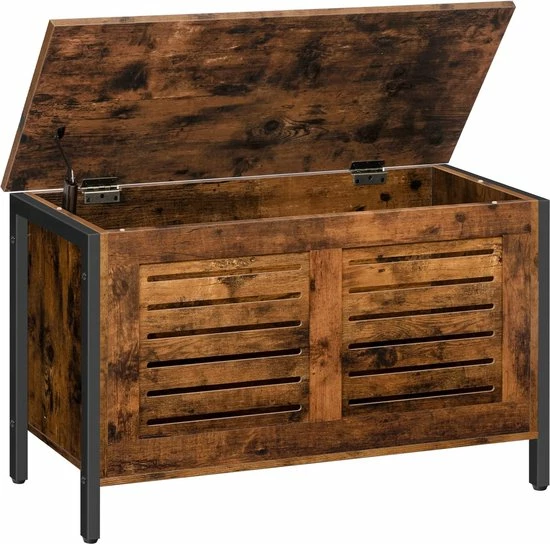 Promo ๐ Merkloos Signature Home Kisten - Houten Speelgoedkist Met Deksel - Bank Met Opbergkist - Goede Ventilatie - Grote Opbergruimte - Robuust - Stabie - Donkerbruin-zwart ๐ 1 Promo ๐ Merkloos Signature Home Kisten - Houten Speelgoedkist Met Deksel - Bank Met Opbergkist - Goede Ventilatie - Grote Opbergruimte - Robuust - Stabie - Donkerbruin-zwart ๐