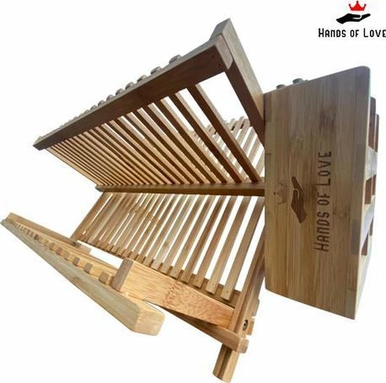 Beste Pirce π Hands Of Love Afdruiprek Met Bestekbakje Met 2 Microvezeldoekjes - Druiprek - Opvouwbaar Afwasrek - Bamboe Hout β€οΈ 6 Beste Pirce π Hands Of Love Afdruiprek Met Bestekbakje Met 2 Microvezeldoekjes - Druiprek - Opvouwbaar Afwasrek - Bamboe Hout β€οΈ - Afbeelding 6