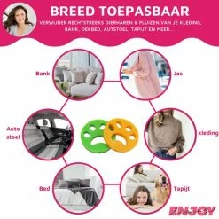 Goedkoopste ⌛ Enjoy Living 2 Stuks - Premium Haarverwijderaar Voor Huisdieren - Pluizenverwijderaar - Hondenhaar & Kattenhaar Verwijderen - Wasmachine - Dierenhaar – Ontpluizer - Huisdierhaar Verwijderaar 😀 -Bosch verkoop 550x549 15