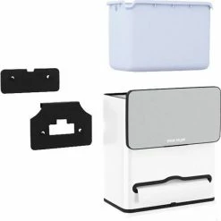 Korting 🛒 Stangvollby Vallvik Prullenbak – 4 Liter – Keukenrol Dispenser – Wit – RVS - Ophangbare Vuilbak - Afvalscheiding - Uitneembare Binnenemmer – Inbouw Vuilnisbak – Keuken Afvalemmer – Ruimtebesparend – Staand - Ophangen – Keukenrol Houder – GFT Bakje 😉 -Bosch verkoop 550x549 25