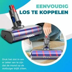 Coupon 🔥 SYproducts Stofzuiger Mondstuk Zuigmond Voor Dyson Steelstofzuiger - LED Licht - Wasbaar - Geschikt Voor Dyson Stofzuiger V7 / V8 / V10 / V11 En V15 Series ⭐ -Bosch verkoop 550x550 1