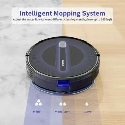 Korting 🔥 Sysperl V41 Robotstofzuiger - Zwart | Met Dweilfunctie + Afstandsbediening - Black Friday 2022 💯 -Bosch verkoop 550x550 101