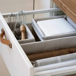 Beste recensies van 😍 ESSIBLE Set Van 3 Stuks - Luxe Manden - Opbergmand - Geweven - Decoratieve - Handgemaakte - Rechthoekige - Manden - Katoen - Riet ⌛ -Bosch verkoop 550x550 11