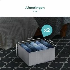 Promo 🔔 Yourganized Kleding Organizer - Kledingkast Organizer - Set Van 2 - Broeken Organizer - 👖 Jeans Organizer - T-shirt Organizer 😉 11 Promo 🔔 Yourganized Kleding Organizer - Kledingkast Organizer - Set Van 2 - Broeken Organizer - 👖 Jeans Organizer - T-shirt Organizer 😉 -Bosch verkoop 550x550 133