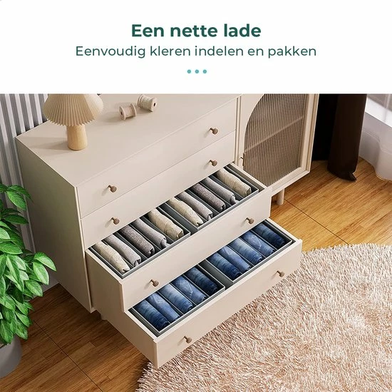 Promo 🔔 Yourganized Kleding Organizer - Kledingkast Organizer - Set Van 2 - Broeken Organizer - 👖 Jeans Organizer - T-shirt Organizer 😉 6 Promo 🔔 Yourganized Kleding Organizer - Kledingkast Organizer - Set Van 2 - Broeken Organizer - 👖 Jeans Organizer - T-shirt Organizer 😉 - Afbeelding 6