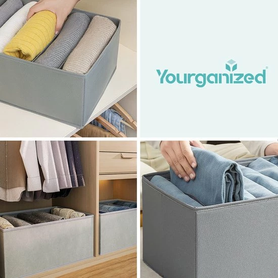 Promo 🔔 Yourganized Kleding Organizer - Kledingkast Organizer - Set Van 2 - Broeken Organizer - 👖 Jeans Organizer - T-shirt Organizer 😉 7 Promo 🔔 Yourganized Kleding Organizer - Kledingkast Organizer - Set Van 2 - Broeken Organizer - 👖 Jeans Organizer - T-shirt Organizer 😉 - Afbeelding 7