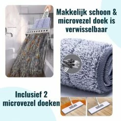 Begroting 🎁 Powarkleen - Vloerwisser Met Spray - Incl. 2 Microvezel Doeken ⭐ -Bosch verkoop 550x550 182