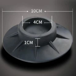 Goedkoop 😉 AA Commerce Trillingsdempers Voetjes Wasmachine & Droger - Anti Trillings / Vibratie Dempers Pads - Antislip Rubber - Extra Dik - Set Van 4 Stuks ✔️ -Bosch verkoop 550x550 202