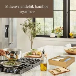 Hete verkoop 🥰 BY JRM Bamboo Lade Organizer En Verdeler Voor Hersluitbare Zakjes - Ladeverdeler - Opbergbakjes ⭐ -Bosch verkoop 550x550 205