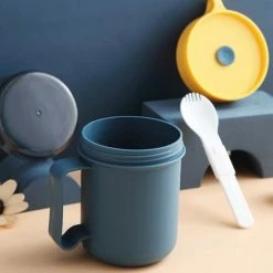 Top 10 😀 Bondoo Soepbeker Magnetron Met Hendel 500ml - Hitte Bestendige Beker - Lunchcontainer - Yoghurt To Go - Soepbeker To Go - Inclusief Lepel/vork 🎉 -Bosch verkoop 550x550 214