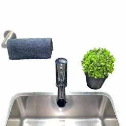 Beste recensies van 😉 Happyment Vaatdoekhouder + Gratis Vaatdoek || Hoge Kwaliteit RVS - Zelfklevend - Gootsteenorganiser - Handdoekrek – Niet Magnetisch 🔥 -Bosch verkoop 550x550 239