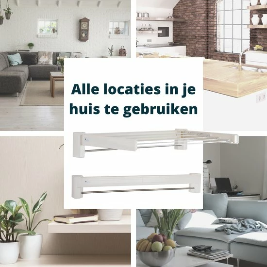 Kopen ๐คฉ Powarkleen - Wanddroogrek - Ophangbaar - Inklapbaar ๐ 7 Kopen ๐คฉ Powarkleen - Wanddroogrek - Ophangbaar - Inklapbaar ๐ - Afbeelding 7