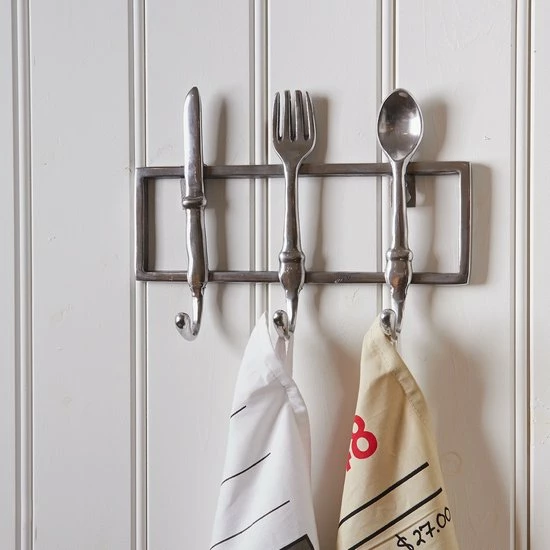 Promo βοΈ Riviera Maison Handdoekhaakjes - Kitchen Cutlery Hook - Zilver π₯ 7 Promo βοΈ Riviera Maison Handdoekhaakjes - Kitchen Cutlery Hook - Zilver π₯ - Afbeelding 7