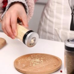 Goedkoop 😉 Merkloos Decopatent® Kruidenrek Incl. 16 Glazen Kruiden Potjes - Rvs Strooideksel - Staand Kruiden & Specerijen Rek - Kruidenpotjes Glas 💯 -Bosch verkoop 550x550 275