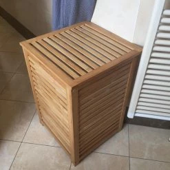 Begroting ❤️ ZD Trading Bambae Luxe Wassorteerder Van Bamboe - Inclusief Wasbare Zak Van Canvas - 100 L - Bruin 🧨 -Bosch verkoop 550x550 301