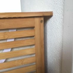 Begroting ❤️ ZD Trading Bambae Luxe Wassorteerder Van Bamboe - Inclusief Wasbare Zak Van Canvas - 100 L - Bruin 🧨 -Bosch verkoop 550x550 303