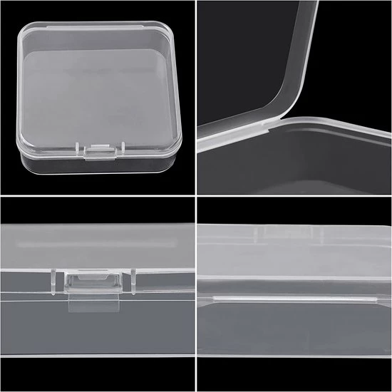 Goedkoop ๐ Belle Vous Doorzichtig Plastic Opslag Doos Containers Met Gescharnierde Deksels (36 Pak) - Small, Medium & Large Maat Dozen - Stapelbare Mini Bakjes Voor Pillen, Kralen, Sieraden En DIY Items ๐ 2 Goedkoop ๐ Belle Vous Doorzichtig Plastic Opslag Doos Containers Met Gescharnierde Deksels (36 Pak) - Small, Medium & Large Maat Dozen - Stapelbare Mini Bakjes Voor Pillen, Kralen, Sieraden En DIY Items ๐ - Afbeelding 2