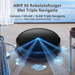 Beste recensies van 🔔 Reinico® - Robotstofzuiger - Robotstofzuiger Met Dweilfunctie - X6 Irobot - Roomba - APP Virtuele Barrière - Breekpunt Continue Reiniging - Reiniging Gebied Tekenen Op Kaart - Zwart - Grootte 330*330*76 Mm - Vuilnisbak 600ml 🌟 -Bosch verkoop 550x550 335