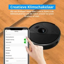 Beste recensies van 🔔 Reinico® - Robotstofzuiger - Robotstofzuiger Met Dweilfunctie - X6 Irobot - Roomba - APP Virtuele Barrière - Breekpunt Continue Reiniging - Reiniging Gebied Tekenen Op Kaart - Zwart - Grootte 330*330*76 Mm - Vuilnisbak 600ml 🌟 -Bosch verkoop 550x550 338
