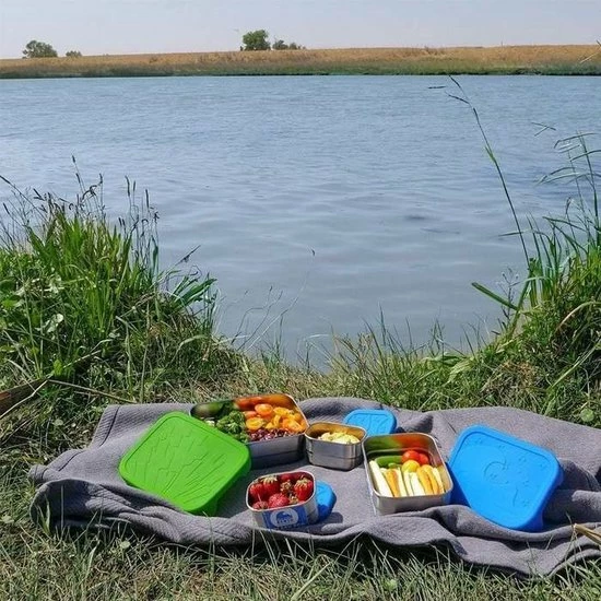 Gloednieuw ✔️ Blue Water Bento - Lunchbox ECO Splash Box XL - Lekvrij ✔️ 5 Gloednieuw ✔️ Blue Water Bento - Lunchbox ECO Splash Box XL - Lekvrij ✔️ - Afbeelding 5