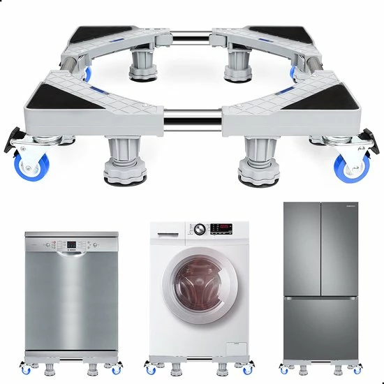 Top 10 π₯° AWEMOZ Verstelbare Universele Wasmachine Verhoger 44x45cm Tot 64x66cm - Wasmachine Kast - Meubelroller - Meubelverplaatser - Meubeltransporter - Tot 400kg π 1 Top 10 π₯° AWEMOZ Verstelbare Universele Wasmachine Verhoger 44x45cm Tot 64x66cm - Wasmachine Kast - Meubelroller - Meubelverplaatser - Meubeltransporter - Tot 400kg π