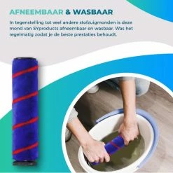 Coupon 🔥 SYproducts Stofzuiger Mondstuk Zuigmond Voor Dyson Steelstofzuiger - LED Licht - Wasbaar - Geschikt Voor Dyson Stofzuiger V7 / V8 / V10 / V11 En V15 Series ⭐ -Bosch verkoop 550x550 4