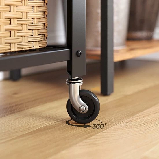 Beste recensies van 😉 Merkloos Serveerwagen, Keukentrolley, Trolley, Keukenplank Op 4 Wielen, Stalen Frame, 3 Planken, Voor Keuken En Woonkamer, Industrieel Design, Vintage Bruinzwart LRC78X 🎉 8 Beste recensies van 😉 Merkloos Serveerwagen, Keukentrolley, Trolley, Keukenplank Op 4 Wielen, Stalen Frame, 3 Planken, Voor Keuken En Woonkamer, Industrieel Design, Vintage Bruinzwart LRC78X 🎉 - Afbeelding 8