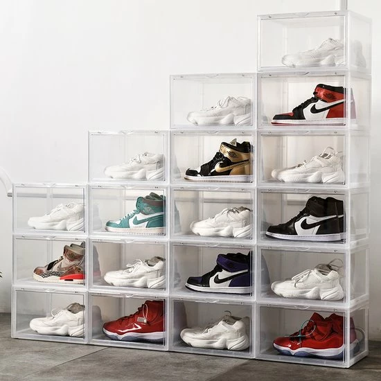 Gloednieuw π Merkloos 2-PACK π Sneakerboxen – Zijwaarts - 36 X 22 X 27,5 CM – Magnetische Klep – Transparant – 2 Stuks π₯ 3 Gloednieuw π Merkloos 2-PACK π Sneakerboxen – Zijwaarts - 36 X 22 X 27,5 CM – Magnetische Klep – Transparant – 2 Stuks π₯ - Afbeelding 3