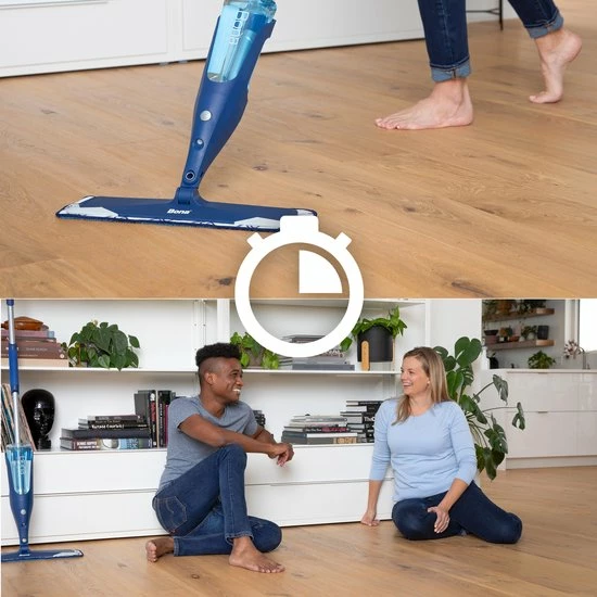 Aanbiedingen π― Bona Premium Spray Mop - Dweilsysteem - Inclusief Houten Vloer Reiniger & Microvezel Reinigingspad - Streeploos - Sneldrogend π 6 Aanbiedingen π― Bona Premium Spray Mop - Dweilsysteem - Inclusief Houten Vloer Reiniger & Microvezel Reinigingspad - Streeploos - Sneldrogend π - Afbeelding 6